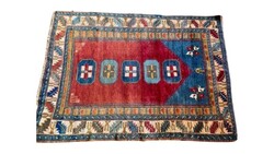 Antique Caucasian carpet 164x114cm