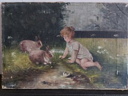 Szignálatlan festmény 193 Antik