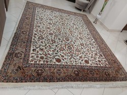 Indo tabriz 245x305 hand-knotted wool Persian rug mm_75
