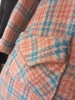 Vintage ruha: női gyapjú kabát pasztell színekben (márka nélküli)