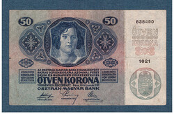 50 Korona 1914 without stamp