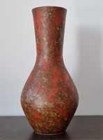 Magyar iparművészeti kerámia váza- szép,vintage darab (32 cm)