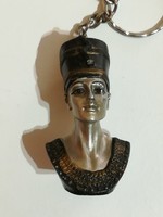 Nefertiti medálos kulcstartó .