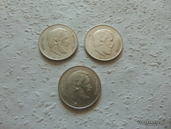 Kossuth silver 5 HUF 1947 lot of 3 pieces!