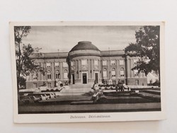 Old postcard photo postcard Debrecen museum