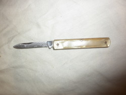 Old small marked mikov Czechoslovakian knife 6cm