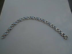 Wide 835 silver marked women's bracelet with a small defect, the clasp does not close well, 0.9 cm