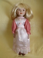 Old porcelain doll 41 cm