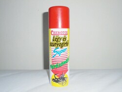 Retro CHEMOTOX Super rovarirtó spray flakon - Caola gyártó - 1990-es évekből
