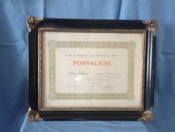 Old picture/diploma/tableau frame