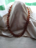 Nice old amber chain!
