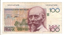 100 frank francs 1992-94 Belgium