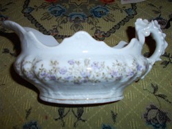 Antique porcelain sauce bowl