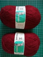 100 G burgundy yarn