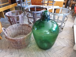 Old torn glass balloon large size vintage glass bottle balloon with 67.5Cm demizon