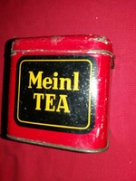 Régi "MEINL- TEA " - teásdoboz lemez lemezáru a képek szerint
