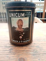 Retro Unicum plehdoboz 1998-ból