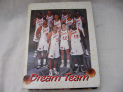 Retro gyűjteménybe  kosárlabdás jegyzet tömb Dream Team