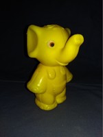 Régi DMSZ trafikáru bazáráru elefánt műanyag játék figura figura a képek szerint 25 cm