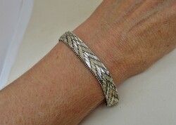 Antique silver bracelet with a very nice pattern