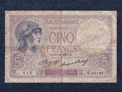 Franciaország 5 frank bankjegy 1933 (id54278)