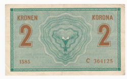 Két Koronás bankjegy 1914-ből