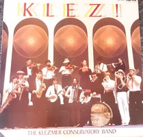 THE KLEZMER CONSERVATORY BAND : KLEZ ! - LP - KLEZMER ZENE- JUDAIKA   BAKELIT VINYL