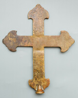 Copper cross (threaded at the bottom)