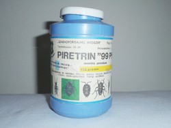 Retro rovarirtó szer műanyag flakon - Piretrin "99 Phyl - 1989-es évből