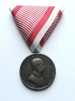József Ferenc - József Ferenc Bronze Valor Medal, 1915_06/nmkk 137