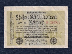 Németország Weimari Köztársaság (1919-1933) 10 millió Márka bankjegy 1923 (id51708)