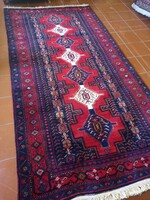290 x 150 cm kézi csomózású Iráni Nomád szőnyeg eladó