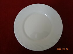 French glass small plate, diameter 19.5 cm. He has! Jokai.