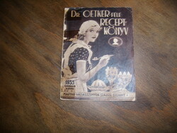 Dr. Oetker receptfüzete - 1935-ből
