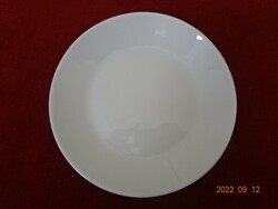 French glass small plate, diameter 18 cm. He has! Jokai.