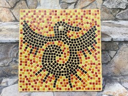 Drozdik ili graphic artist: Mayan motifs i. - Glass mosaic mural