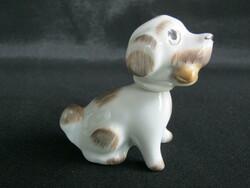 Aquincumi porcelán kutya szép állapotban