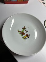 Small plate with Raven House fairy tale pattern