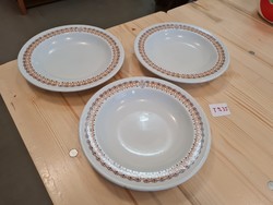 Alföldi terracotta soup plate 3 pieces 21 cm t935