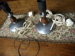 Eredeti Art deco asztali (éjjeli) kis lámpa pár (2 db) a 20. sz. elejéről