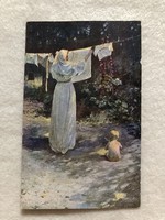 Antik képeslap - postatiszta  -  1912