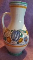 Folk ceramic jug, vase (l2985)