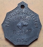 County of Ppsk 1934. Barca, token, emergency money. There is mail!!!