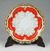 1K453 Oscar Schlegelmilch porcelán tányér hamutál 11.5 cm