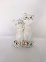 Cats, with flowers, room decoration