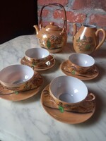 Chinese porcelain coffee and tea set for sale art deco