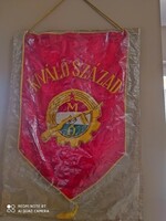 Munkasõr zászló, kiváló század ,eredeti, bontatlan.