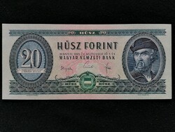 1 x Hajtott Extra szép 20 Forint 1965