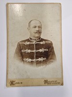 1898 as katonai fénykép Klein R fényképészeti műteremből.