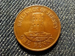 Jersey II. Erzsébet Le Hocq torony 1 penny 1990 (id25412)